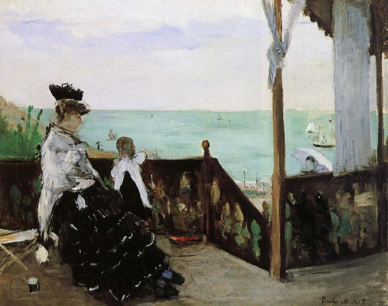 Berthe Morisot Seaside villa Spain oil painting art